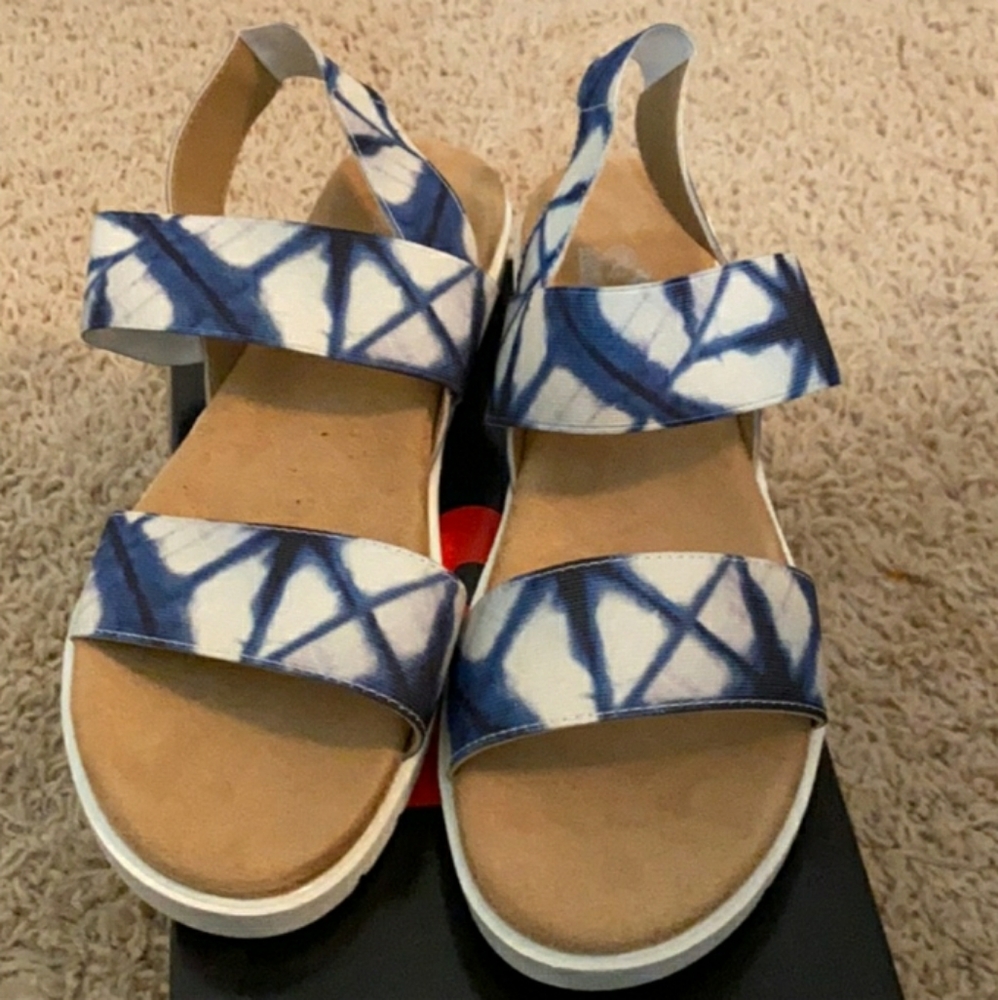 Women's R2 Tie Dye Sandals Size 10